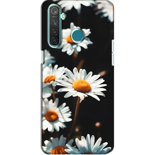 Чехол с рисунком «Белые ромашки» для Realme 5 Pro Чехол с рисунком «Белые ромашки» для Realme 5 Pro