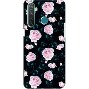 Чохли з принтом Троянд для Realme 5 Pro (Чайні троянди)