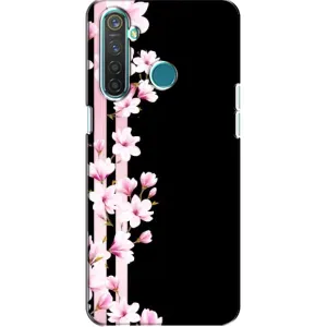 Чехлы с тематикой "ЦВЕТЫ" на Realme 5 Pro (Цветочки)
