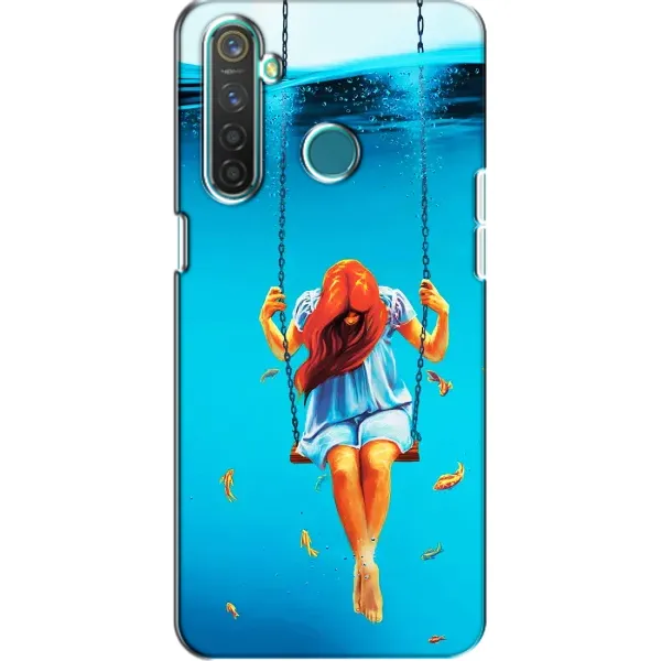 Чехол с рисунком «Девушка на качели» для Realme 5 Pro Чехол с рисунком «Девушка на качели» для Realme 5 Pro