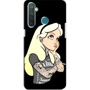 Чохол Стильні дівчата на Realme 5 Pro (Дівчина образилася)