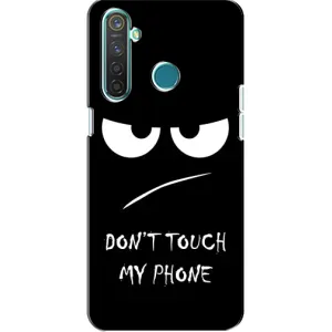 Чохол з прикольним текстом на Realme 5 Pro (Dont)