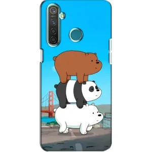 Чохли з Пандами на Realme 5 Pro (Друзі)