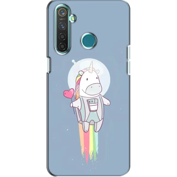 Чехол с рисунком «Единорог космонавт» для Realme 5 Pro Чехол с рисунком «Единорог космонавт» для Realme 5 Pro