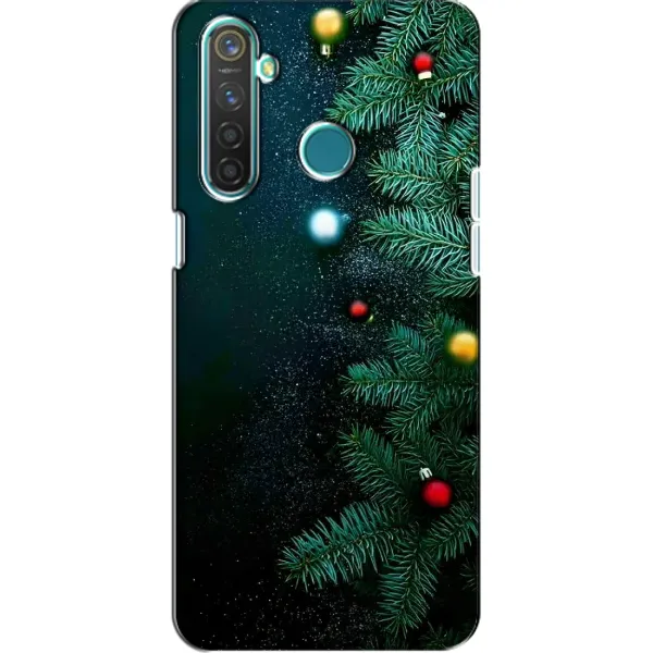 Чехол с рисунком «Елка» для Realme 5 Pro