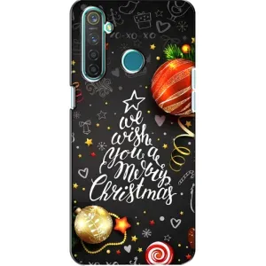 Чохол новорічна ялинка на Realme 5 Pro