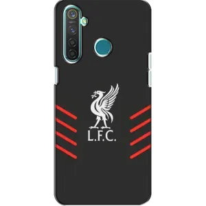 Силиконовые Чехлы принт Футбол на Realme 5 Pro (Эмблема Liverpool)
