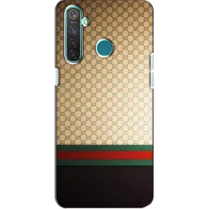 Чехлы Бренд GUCCI для Realme 5 Pro (Фон Гуччи)