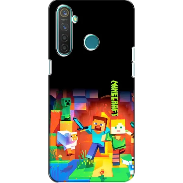 Чехол с рисунком «Герой Майнкрафт» для Realme 5 Pro Чехол с рисунком «Герой Майнкрафт» для Realme 5 Pro