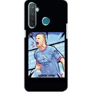 Чохли з принтом на Realme 5 Pro Футболіст (гол Ерлінг Холанд)