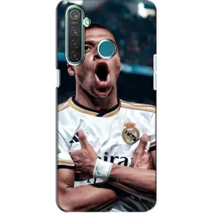 Чехол (TPU) с Футболистом на Realme 5 Pro (Гол Мбаппе)
