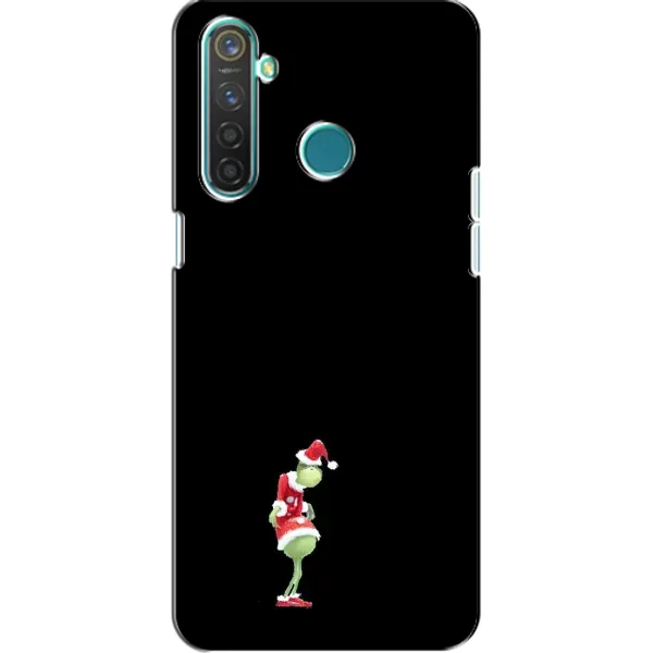 Чехол с рисунком «Гринч на чорном» для Realme 5 Pro Чехол с рисунком «Гринч на чорном» для Realme 5 Pro