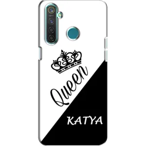Іменні Жіночі Чохли для Realme 5 Pro (KATYA)