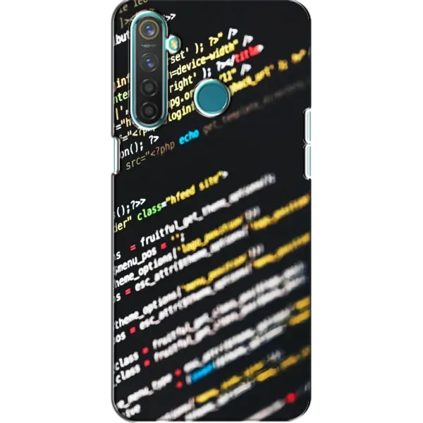 Чехол с рисунком «Код» для Realme 5 Pro Чехол с рисунком «Код» для Realme 5 Pro