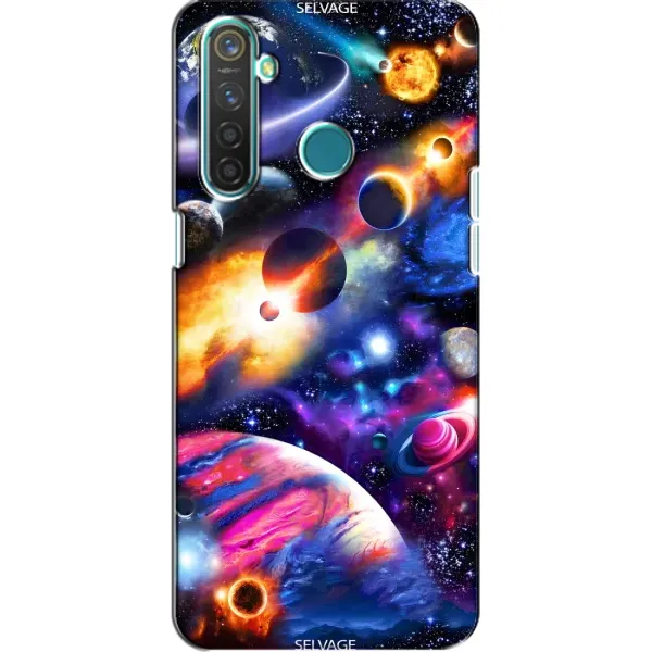 Чехол с рисунком «Космический мир» для Realme 5 Pro