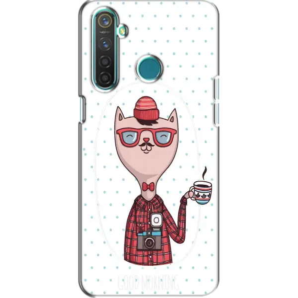 Чехол с рисунком «Кот аристократ» для Realme 5 Pro Чехол с рисунком «Кот аристократ» для Realme 5 Pro