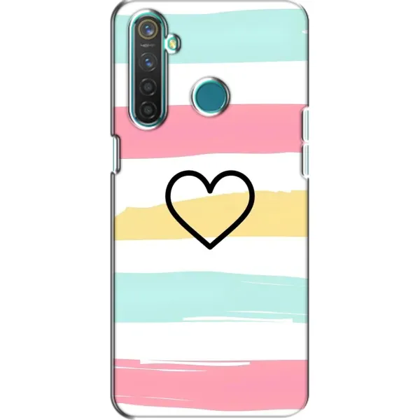 Чехол с рисунком «Красивое сердечко» для Realme 5 Pro Чехол с рисунком «Красивое сердечко» для Realme 5 Pro