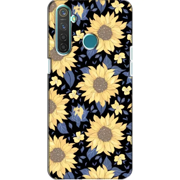 Чехол с рисунком «красивые цветы» для Realme 5 Pro Чехол с рисунком «красивые цветы» для Realme 5 Pro