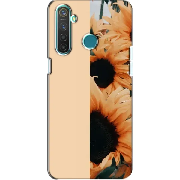 Чехол с рисунком «Красивые подсолнухи» для Realme 5 Pro Чехол с рисунком «Красивые подсолнухи» для Realme 5 Pro