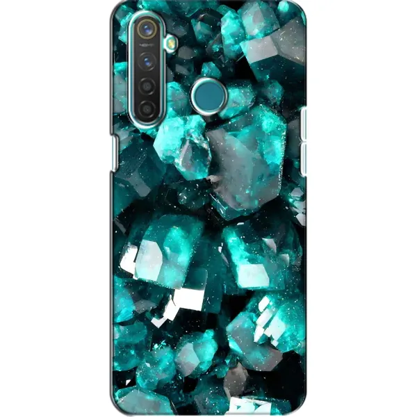 Чехол с рисунком «Кристалы» для Realme 5 Pro