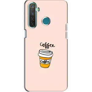 Чохол з зображенням смачної їжі для Realme 5 Pro (Кружка Кави)