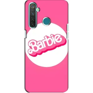 Силиконовый Чехол Барби Фильм на Realme 5 Pro (Лого Барби)