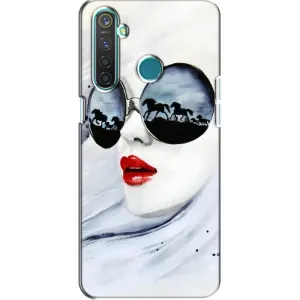 Чохол з картинкою Модні Дівчата Realme 5 Pro (Любителька коней)
