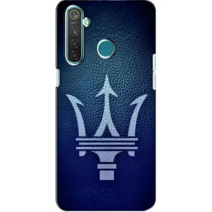 Чехлы с тематикой "Крутые машины" на Realme 5 Pro (Лого Maserati)