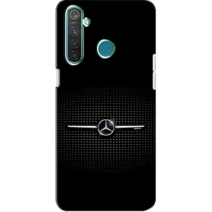 Силиконовый бампер с картинкой машины на Realme 5 Pro (Mercedes)