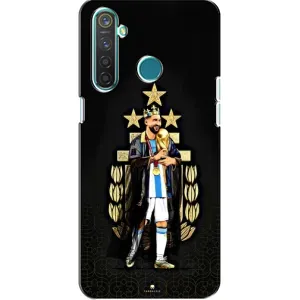 Чохли Лео Мессі Аргентина для Realme 5 Pro (Мессі король)