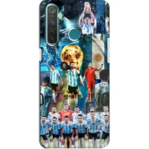 Чохли Лео Мессі Аргентина для Realme 5 Pro (Мессі в збірній)