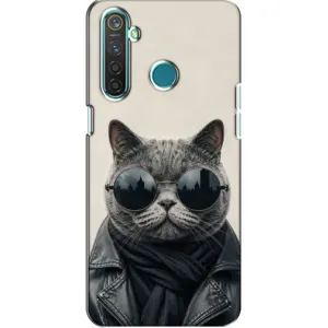 Чохол на тематику: Коти для Realme 5 Pro (Модний кіт)