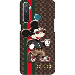 Чехлы Бренд GUCCI для Realme 5 Pro (Маус Гуччи)