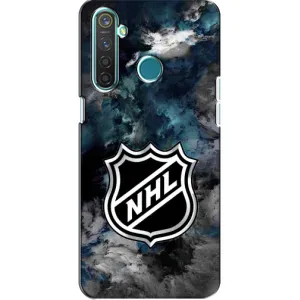 Чохли з прінтом Спортивна тематика для Realme 5 Pro (NHL хокей)