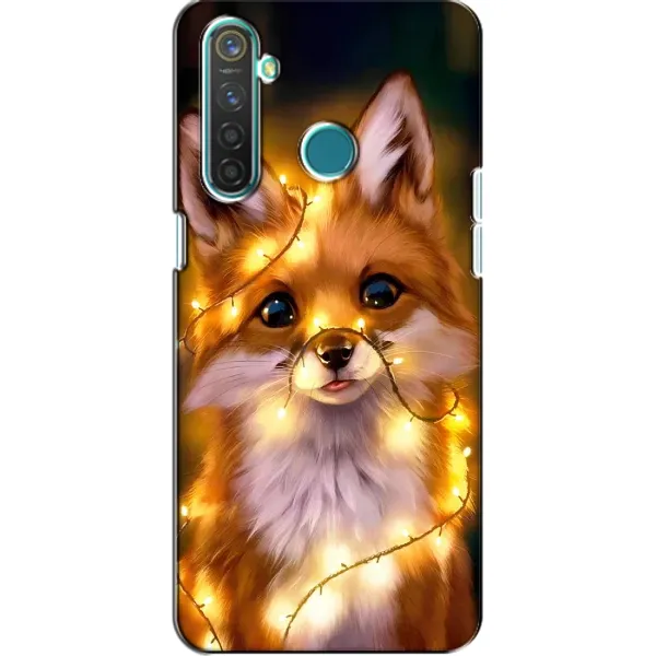 Чехол с рисунком «Новогодний лисенок» для Realme 5 Pro Чехол с рисунком «Новогодний лисенок» для Realme 5 Pro