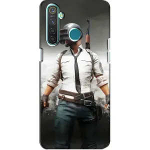 Чохол з картинкою "Герой Pubg" на Realme 5 Pro (Пабг)
