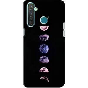 Чехол (ТПУ) с планетами на Realme 5 Pro (Плнеты)