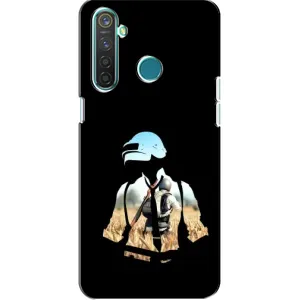 Чохол з картинкою "Герой Pubg" на Realme 5 Pro (Пубг мен)