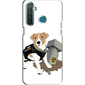 Чохол з принтом Песика Патрон для Realme 5 Pro (Пес Патрон з ракетою)