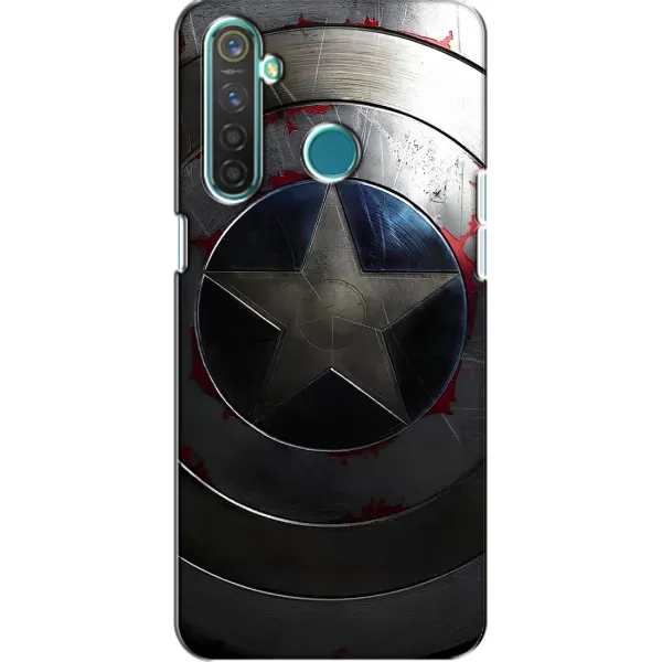 Чохол з малюнком «Ретро Щит Капітана» для Realme 5 Pro Чохол з малюнком «Ретро Щит Капітана» для Realme 5 Pro