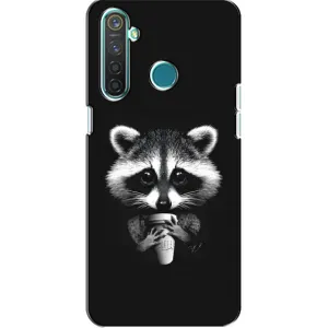 Силіконовий Чохол з Энотами на Realme 5 Pro (З кавою)