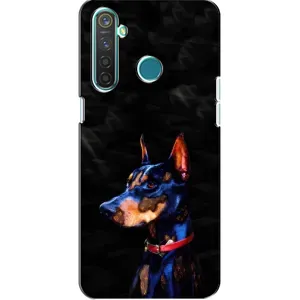 Бампер для Realme 5 Pro з картинкою "Песики" (Собака Мопсік)