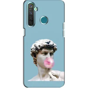 Бампер з принтом Меми для Realme 5 Pro (Статуя Давида)