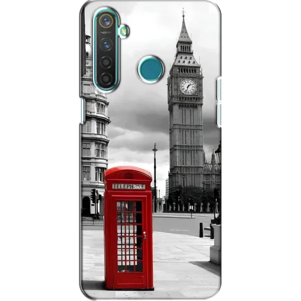 Чехол с рисунком «TELEPHONE» для Realme 5 Pro