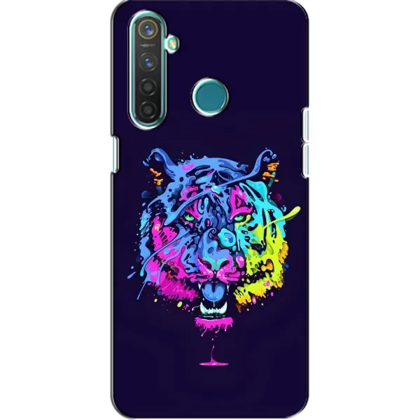 Чехол с рисунком «Тигр-Арт» для Realme 5 Pro Чехол с рисунком «Тигр-Арт» для Realme 5 Pro