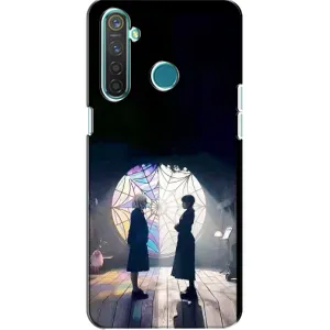 Чехлы с принтом Уэнсдей на Realme 5 Pro (Уэнсдей и Энди)