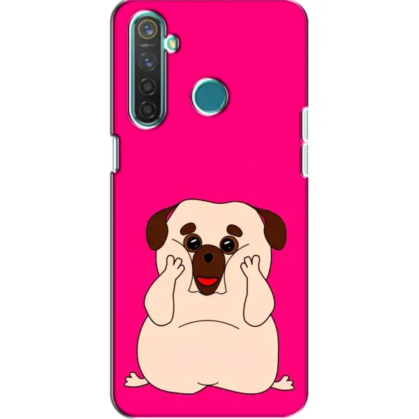 Чохол з малюнком «Веселий Мопсік» для Realme 5 Pro Чохол з малюнком «Веселий Мопсік» для Realme 5 Pro