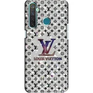 Чехол Стиль Louis Vuitton на Realme 5 Pro (Яркий LV)