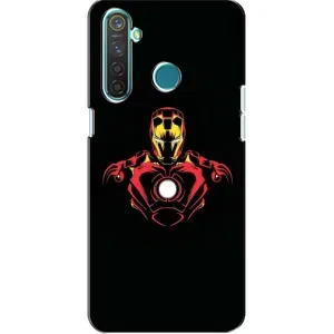 Чехол Супергерой Железный человек на Realme 5 Pro