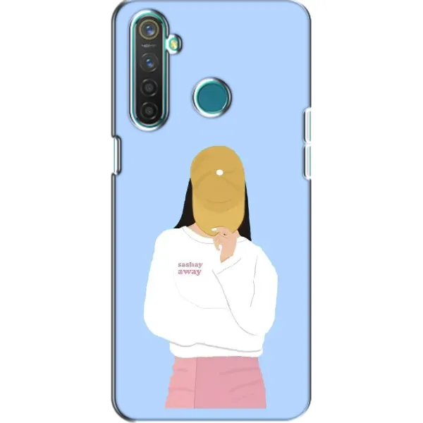 Чехол с рисунком «Желтая кепка» для Realme 5 Pro